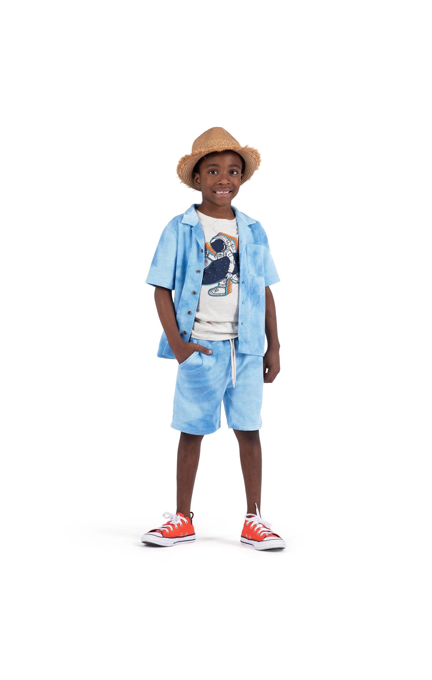 Boys Tops | Space Surfer Graphic Short Sleeve Tee | Appaman
