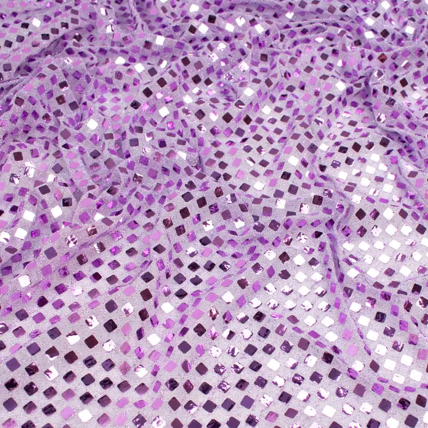 Disco Dot Sequin Knit Mesh