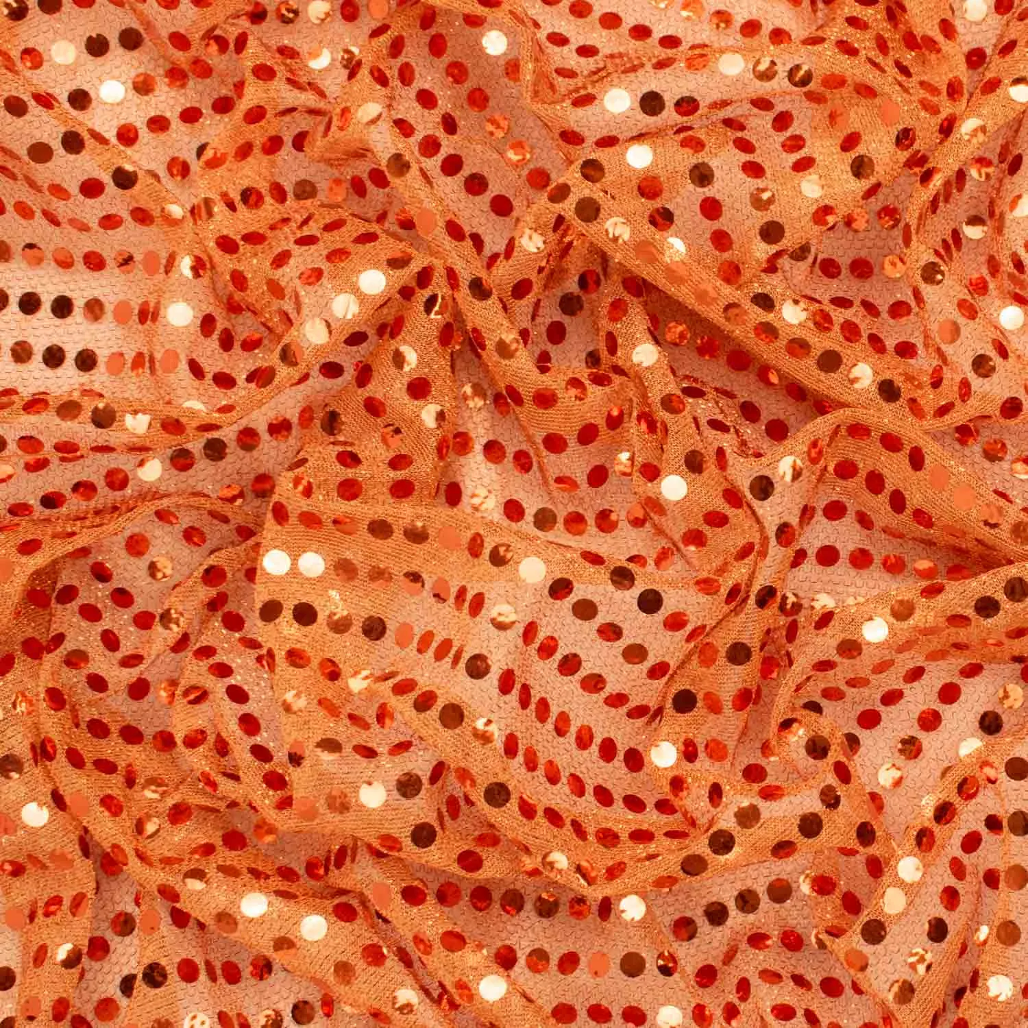 Disco Dot Sequin Knit Mesh