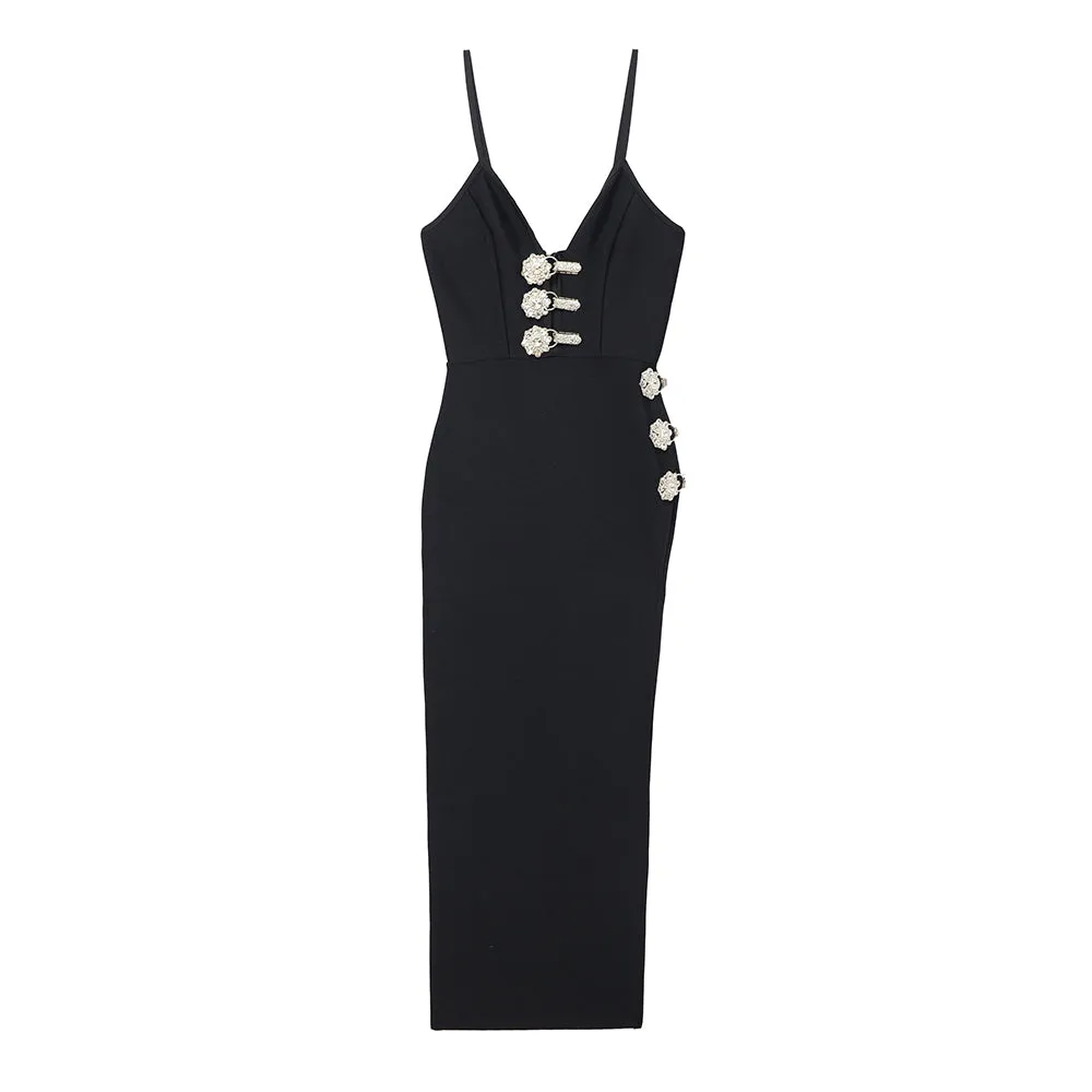 Jane Luxury Bodycon Midi Dress
