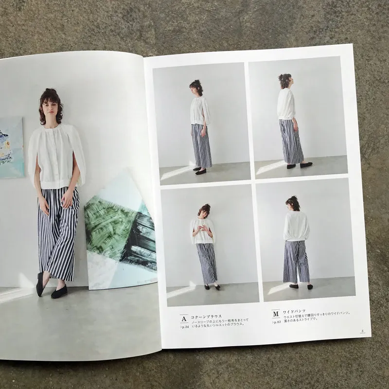 Porter des boutons no Sewing BOOK A to P | ポルテデブトンのソーイングＢＯＯＫ　Ａ　ｔｏ　Ｐ